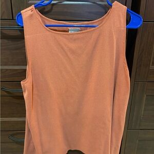 Chico's Rust Sleeveless Tank Top